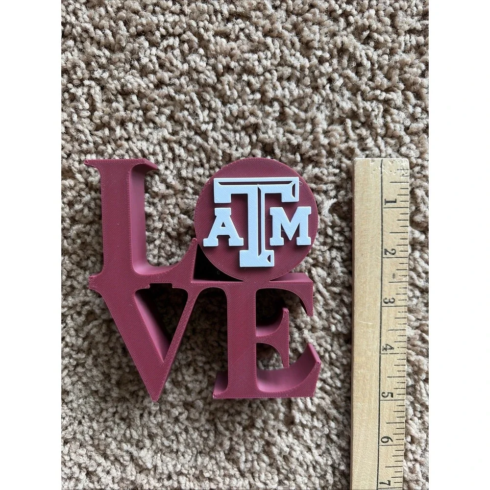 Texas A&M Aggies Tier Tray Sports Graduation Signing Day Table Desk Party Decor‎